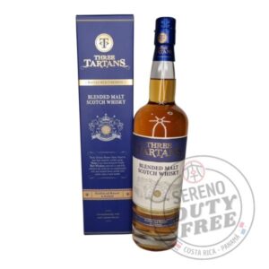 THREE TARTANS BLENDED MALT 750 ML